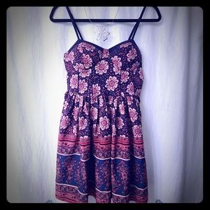 Spaghetti Strap Bustier Silky Dress